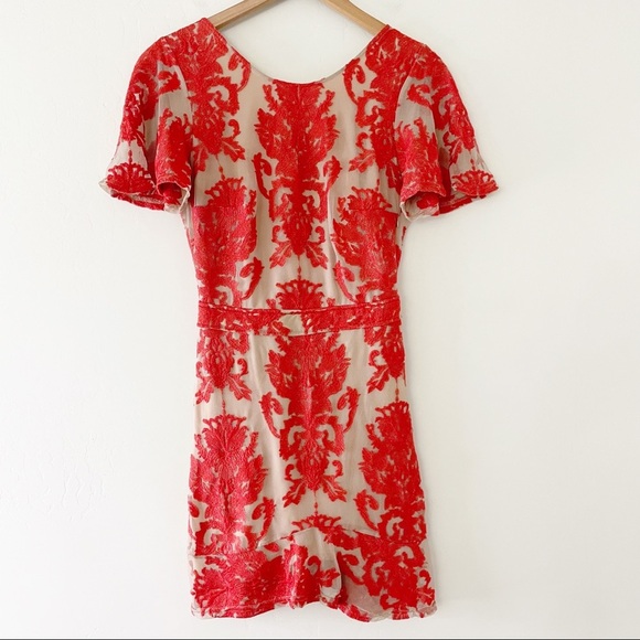 For Love & Lemons San Marcos Lace Mini Dress - Picture 10 of 16